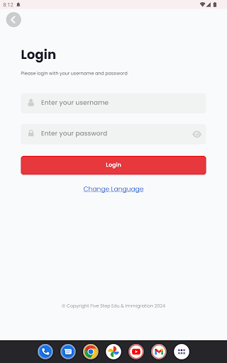 Five Step Edu & Immigration Screenshot