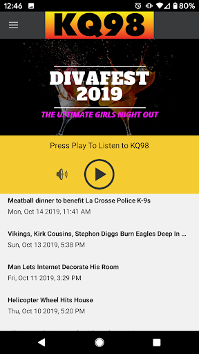 Android application KQ98 Country screenshort