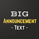 Shout Screen - Big Text Announcements Laai af op Windows