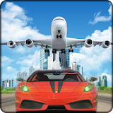 Car Transporter Airplane Pilot icon