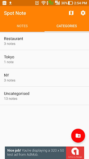 Spot Note Screen 2