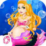 Pregnant Mermaid Care-New Baby icon