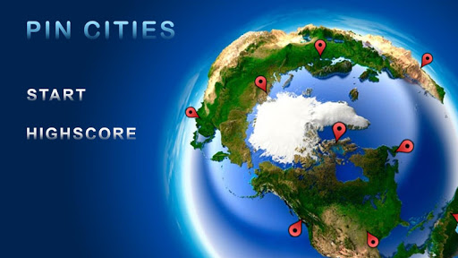 Android application Pin Cities screenshort