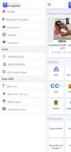 Aktuelle Prospekte Deutschland Screen 2