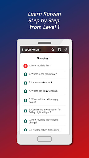 StepUp -Learn Korean easily Screen 2