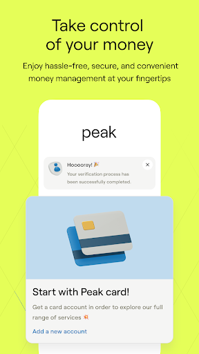 PeakWallet Screen 2