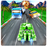 Real Army Tank Race : Endless Traffic Rider icon