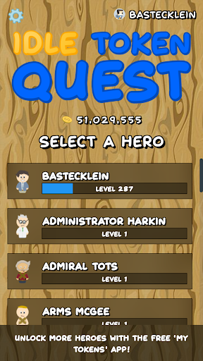 Idle Token Quest Screen 2