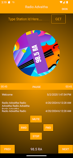 Radio Advaitha Screen 3