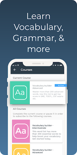 Improve English: Vocabulary, Grammar, Flashcards 2.30.0 APK screenshots 5