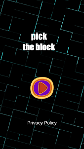 pick the block