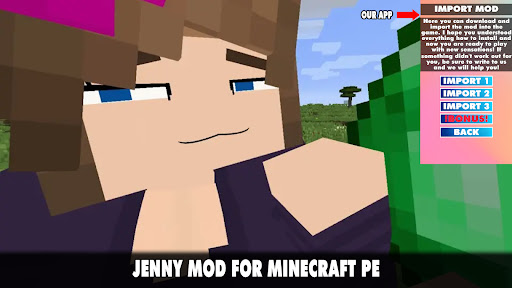 Jenny Mod for Minecraft PE