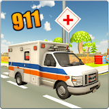 911 Ambulance Simulator 3D icon
