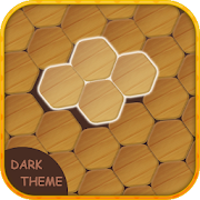 Wooden Hexagon: Dark Theme