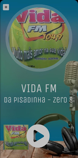 Android application RÁDIO VIDA FM 104,9 screenshort