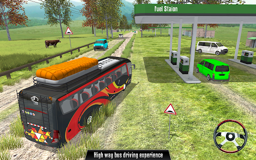 Highway Bus Simulator 3D: Bus Parking Game 2021  screenshots 1