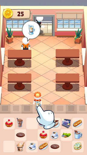 Android application Merge Burgers screenshort