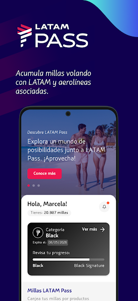 LATAM Pass Screen Grabs 1