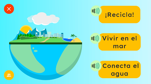 Android application Cuidamos el Planeta screenshort