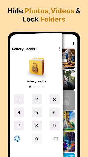 Android application Gallery Locker App screenshort