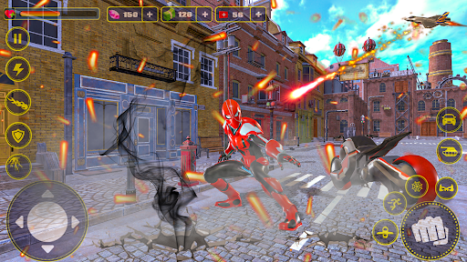 Android application Iron Robot: Epic City Siege screenshort
