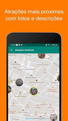 Visualização do aplicativo