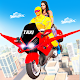 Superhero Flying Bike Taxi Driving Simulator Games Unduh di Windows