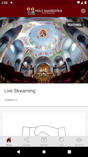 Android application Holy Anargyroi Rochester MN screenshort