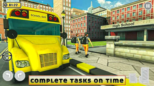 Schulbus-Trainer-Simulator