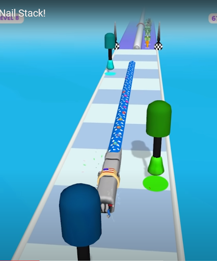 Android application Nail Stack Run screenshort