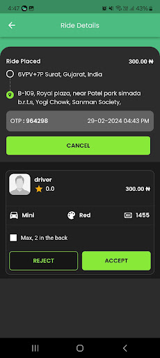 GoCaboo - Bid and Share a Ride