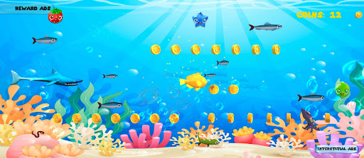 Runner Game:Fish Frenzy Runner Screen 3