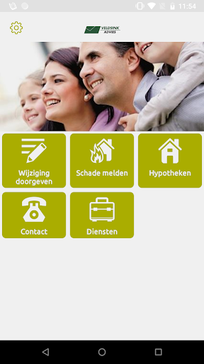 Android application Veldsink Advies screenshort
