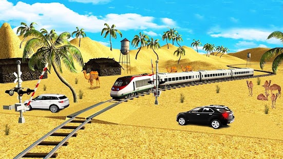 Train Games 3d-Train simulator Screenshot