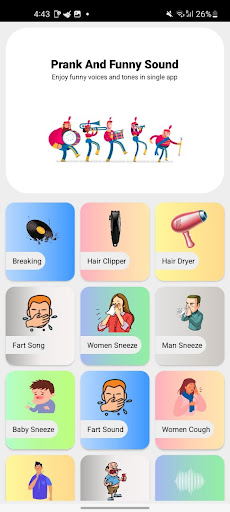 Prank App:Funny Prank Sounds Screen 3