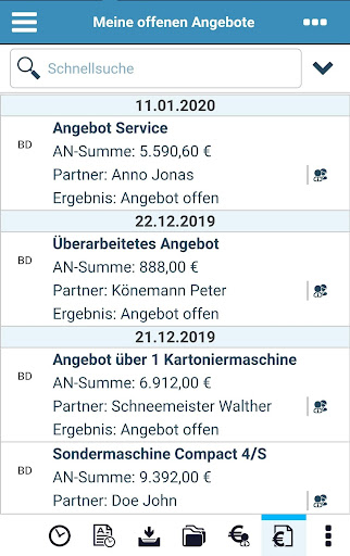 SMARTCRM.App 20.1 Screen 2