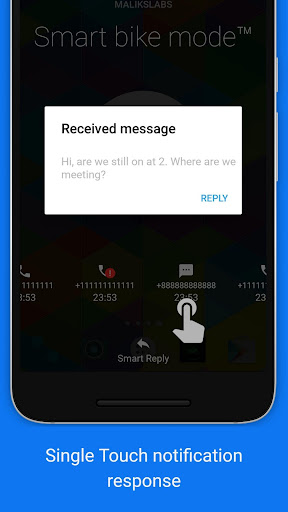 Smart bike mode Auto Responder