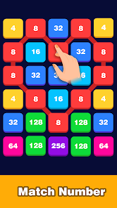 Block Puzzle Brain: number match game for adults ~ Fun 2048 merge puzzle  games offline for seniors ~ No wifi 2248 IQ Test number games for Kindle  Fire Tablet::Appstore for Android