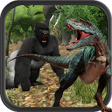 Gorilla vs Dinosaur Adventure icon