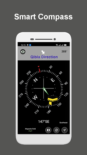 Qibla Compass - Qibla Finder Screen 3