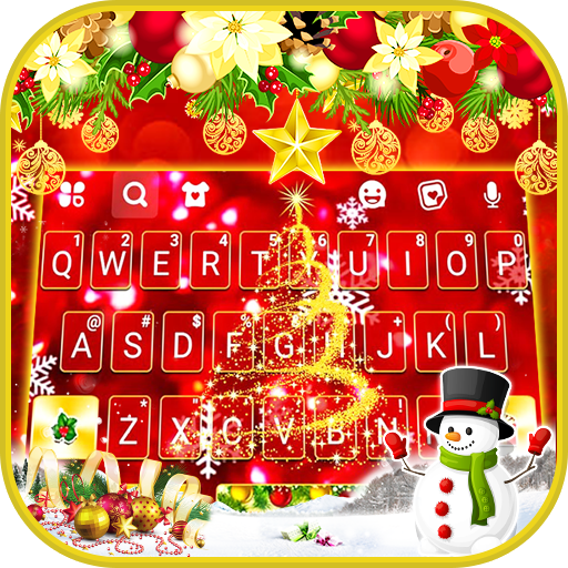 Gold Red Christmas Theme 9.3.1_1128 Icon