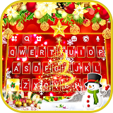Gold Red Christmas Theme icon