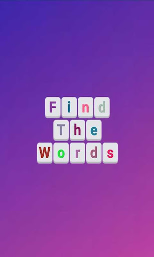 Android application Find The Words screenshort