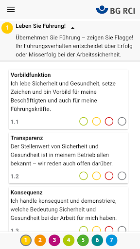 Selbstcheck Screen 3