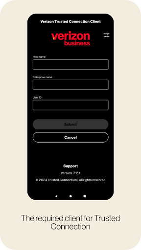 Screenshot of Trusted Connection