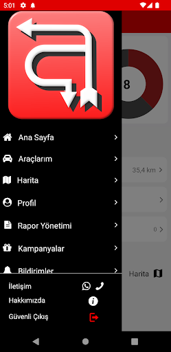 Arte Araç Takip Screen 3