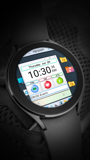 Messa Watch Face WN11 Digital Screen 3