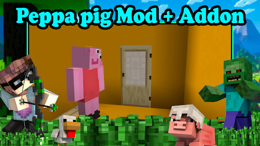 Peppa Pig Minecraft Game Mod
