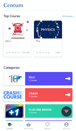 CENTUM - THE LEARNING APP Screen 2