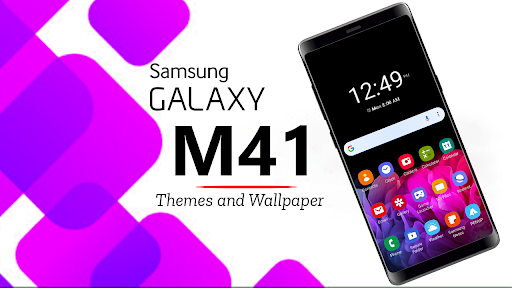Galaxy m41  Theme for samsung m41
